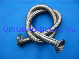 中国 編まれる Formable PTFE のテフロン管ワイヤー PTFE のテフロン編みこみのホース サプライヤー