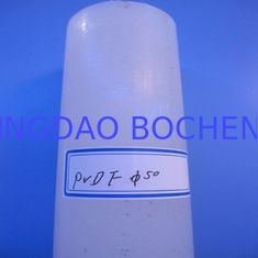 中国 高い化学抵抗力がある自然な PVDF 棒 140% の延長 14MPa 抗張 Strenath サプライヤー